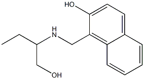 1-{[(1-hydroxybutan-2-yl)amino]methyl}naphthalen-2-ol