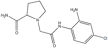 1-{[(2-amino-4-chlorophenyl)carbamoyl]methyl}pyrrolidine-2-carboxamide