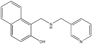 1-{[(pyridin-3-ylmethyl)amino]methyl}naphthalen-2-ol