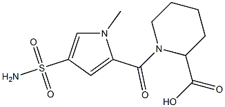 1-{[4-(aminosulfonyl)-1-methyl-1H-pyrrol-2-yl]carbonyl}piperidine-2-carboxylic acid