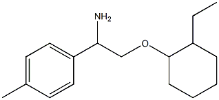 1-{1-amino-2-[(2-ethylcyclohexyl)oxy]ethyl}-4-methylbenzene