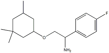  1-{1-amino-2-[(3,3,5-trimethylcyclohexyl)oxy]ethyl}-4-fluorobenzene