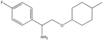 1-{1-amino-2-[(4-methylcyclohexyl)oxy]ethyl}-4-fluorobenzene