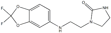 1-{2-[(2,2-difluoro-2H-1,3-benzodioxol-5-yl)amino]ethyl}imidazolidin-2-one