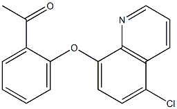 1-{2-[(5-chloroquinolin-8-yl)oxy]phenyl}ethan-1-one