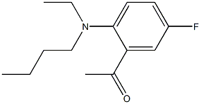 1-{2-[butyl(ethyl)amino]-5-fluorophenyl}ethan-1-one|