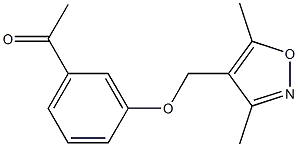 1-{3-[(3,5-dimethyl-1,2-oxazol-4-yl)methoxy]phenyl}ethan-1-one