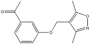 1-{3-[(3,5-dimethyl-1,2-oxazol-4-yl)methoxy]phenyl}ethan-1-one