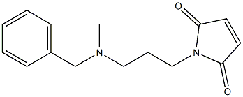 1-{3-[benzyl(methyl)amino]propyl}-2,5-dihydro-1H-pyrrole-2,5-dione