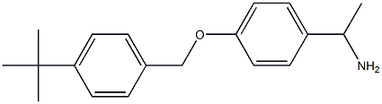 1-{4-[(4-tert-butylphenyl)methoxy]phenyl}ethan-1-amine