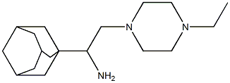 1-Adamantan-1-yl-2-(4-ethyl-piperazin-1-yl)-ethylamine|