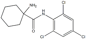  1-amino-N-(2,4,6-trichlorophenyl)cyclohexane-1-carboxamide