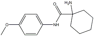 1-amino-N-(4-methoxyphenyl)cyclohexanecarboxamide