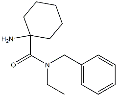 1-amino-N-benzyl-N-ethylcyclohexane-1-carboxamide