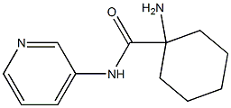 1-amino-N-pyridin-3-ylcyclohexanecarboxamide Structure