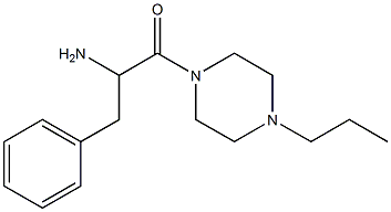 1-benzyl-2-oxo-2-(4-propylpiperazin-1-yl)ethylamine Structure