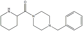 1-benzyl-4-(piperidin-2-ylcarbonyl)piperazine,,结构式