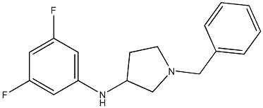 1-benzyl-N-(3,5-difluorophenyl)pyrrolidin-3-amine