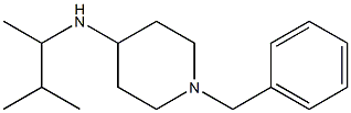 1-benzyl-N-(3-methylbutan-2-yl)piperidin-4-amine Structure