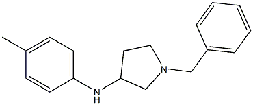  1-benzyl-N-(4-methylphenyl)pyrrolidin-3-amine