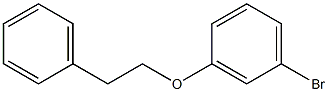 1-bromo-3-(2-phenylethoxy)benzene 化学構造式