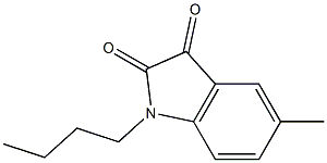  1-butyl-5-methyl-2,3-dihydro-1H-indole-2,3-dione