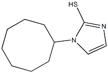 1-cyclooctyl-1H-imidazole-2-thiol,,结构式