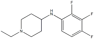 1-ethyl-N-(2,3,4-trifluorophenyl)piperidin-4-amine Structure