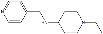 1-ethyl-N-(pyridin-4-ylmethyl)piperidin-4-amine Structure
