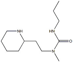 1-methyl-1-[2-(piperidin-2-yl)ethyl]-3-propylurea