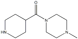 1-methyl-4-(piperidin-4-ylcarbonyl)piperazine