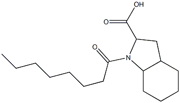 1-octanoyl-octahydro-1H-indole-2-carboxylic acid