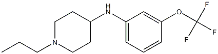 1-propyl-N-[3-(trifluoromethoxy)phenyl]piperidin-4-amine