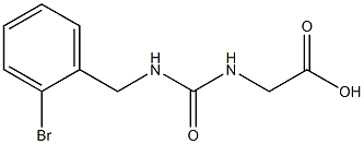 2-({[(2-bromophenyl)methyl]carbamoyl}amino)acetic acid