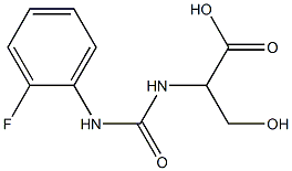 2-({[(2-fluorophenyl)amino]carbonyl}amino)-3-hydroxypropanoic acid