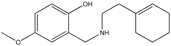  2-({[2-(cyclohex-1-en-1-yl)ethyl]amino}methyl)-4-methoxyphenol