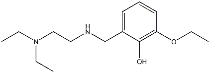 2-({[2-(diethylamino)ethyl]amino}methyl)-6-ethoxyphenol