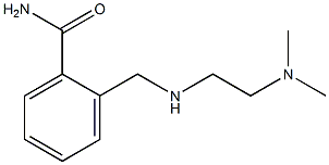 2-({[2-(dimethylamino)ethyl]amino}methyl)benzamide,,结构式