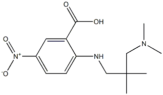 2-({2-[(dimethylamino)methyl]-2-methylpropyl}amino)-5-nitrobenzoic acid