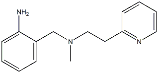 2-({methyl[2-(pyridin-2-yl)ethyl]amino}methyl)aniline Structure