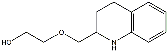 2-(1,2,3,4-tetrahydroquinolin-2-ylmethoxy)ethan-1-ol Structure