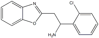 2-(1,3-benzoxazol-2-yl)-1-(2-chlorophenyl)ethan-1-amine Structure