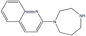 2-(1,4-diazepan-1-yl)quinoline Structure