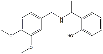 2-(1-{[(3,4-dimethoxyphenyl)methyl]amino}ethyl)phenol