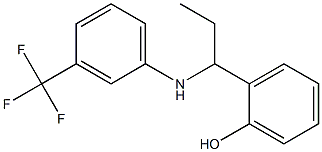  2-(1-{[3-(trifluoromethyl)phenyl]amino}propyl)phenol