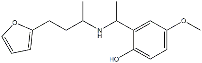 2-(1-{[4-(furan-2-yl)butan-2-yl]amino}ethyl)-4-methoxyphenol