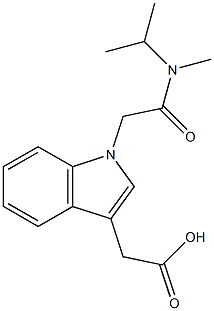 2-(1-{[methyl(propan-2-yl)carbamoyl]methyl}-1H-indol-3-yl)acetic acid