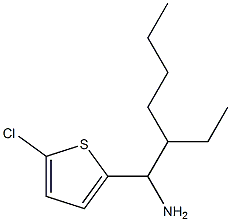 2-(1-amino-2-ethylhexyl)-5-chlorothiophene