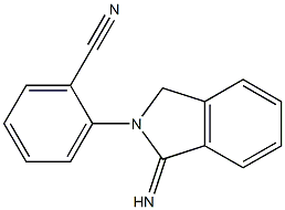 2-(1-imino-2,3-dihydro-1H-isoindol-2-yl)benzonitrile|