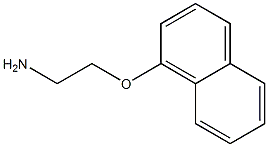 2-(1-naphthyloxy)ethanamine Structure
